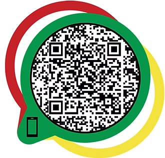 QR code feedback survey on a phone